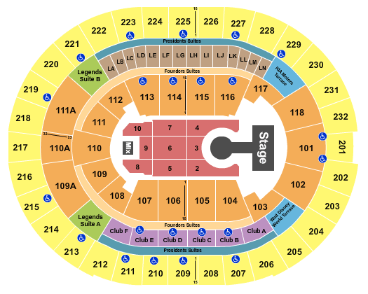Kia Center Diljit Dosanjh Seating Chart